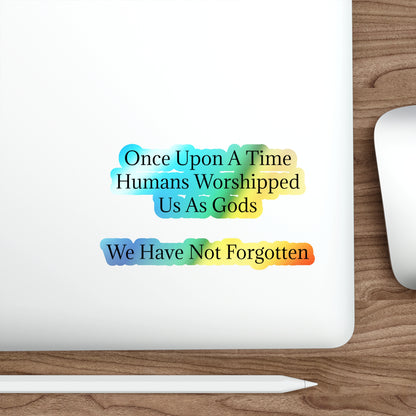 Once Upon A Time Holographic Sticker