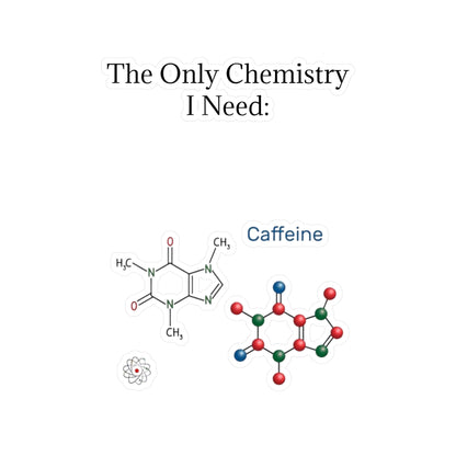 Chemistry Lesson Vinyl Decal