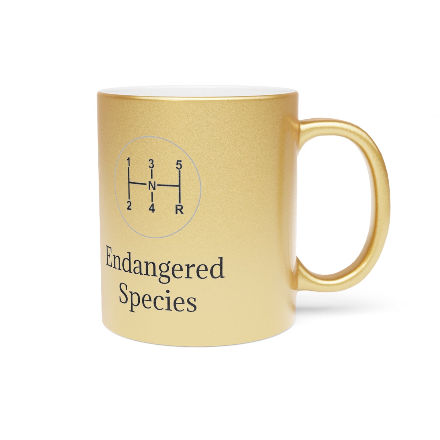 Endangered Species Metallic Coffee Mug