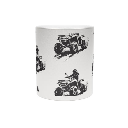 Slingin' Mud Quad Metallic Coffee Mug