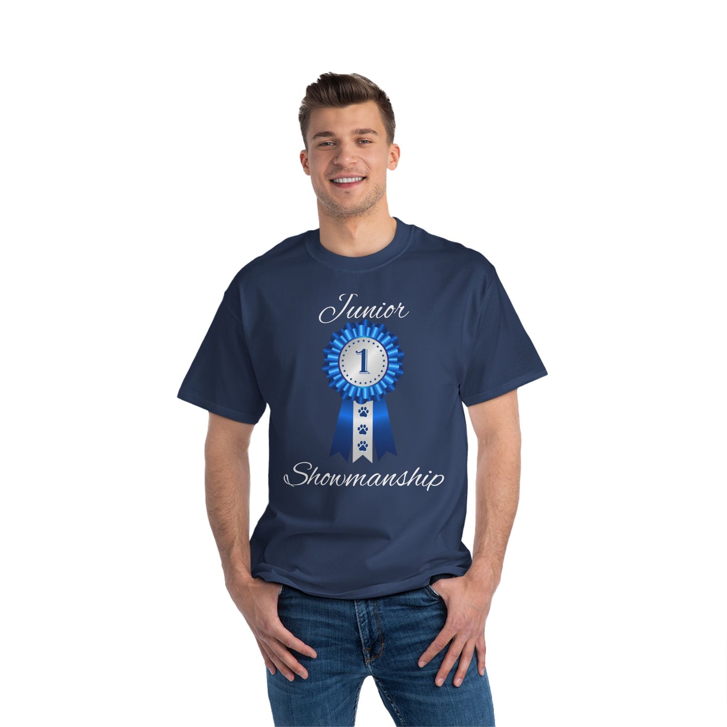 Junior Showmanship Men's Short-Sleeve Crewneck Tee