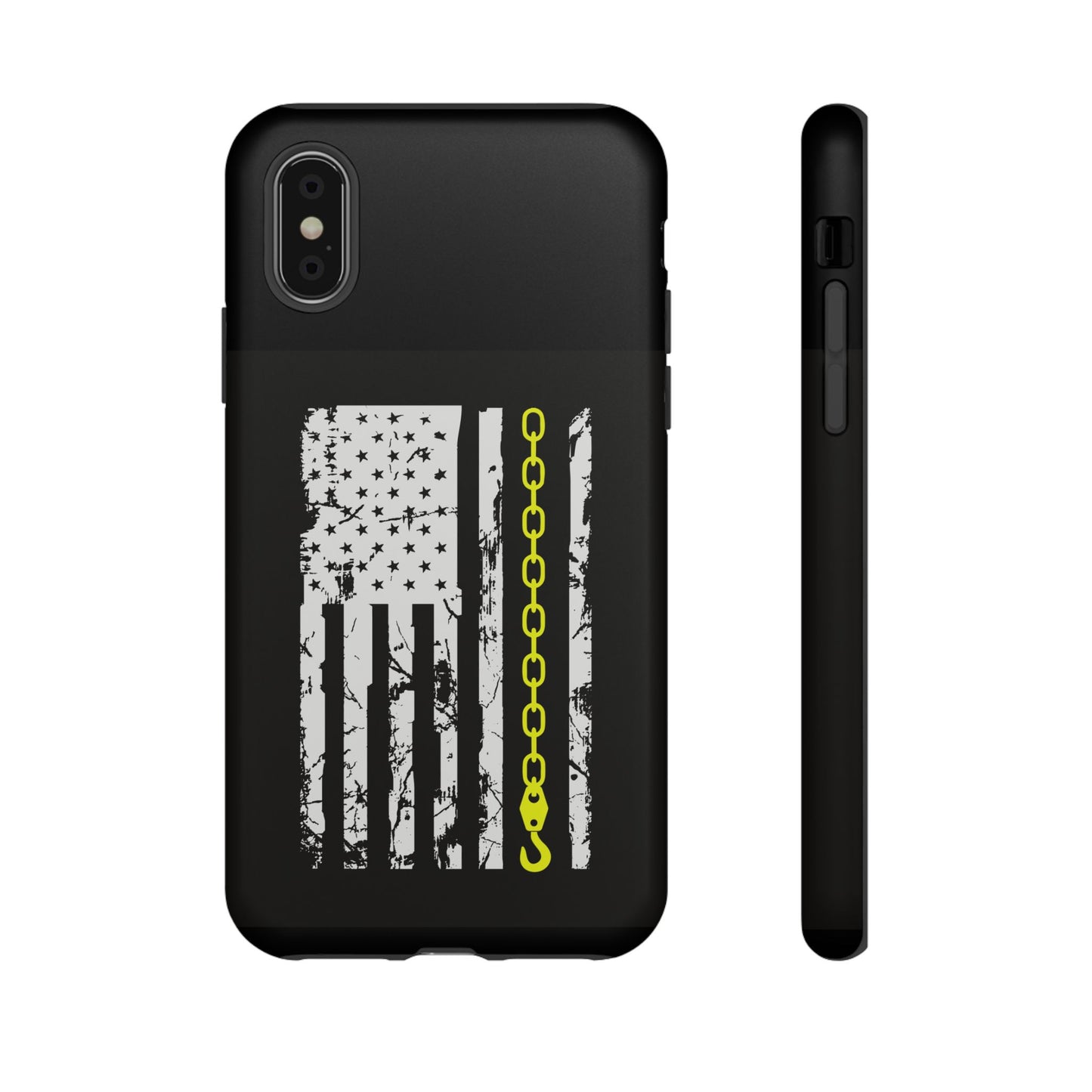 Thin Yellow Line iPhone Case