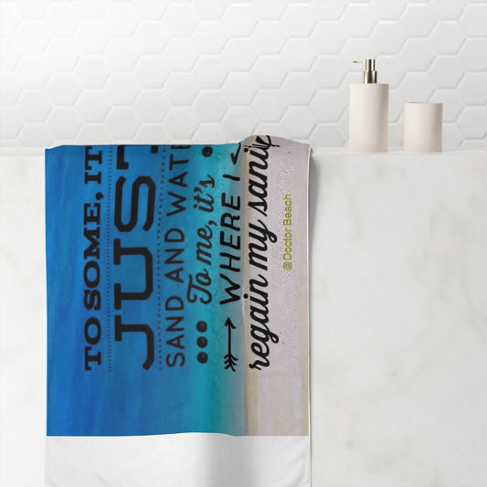 Dr. Beach Mink-Cotton  Beach Towel
