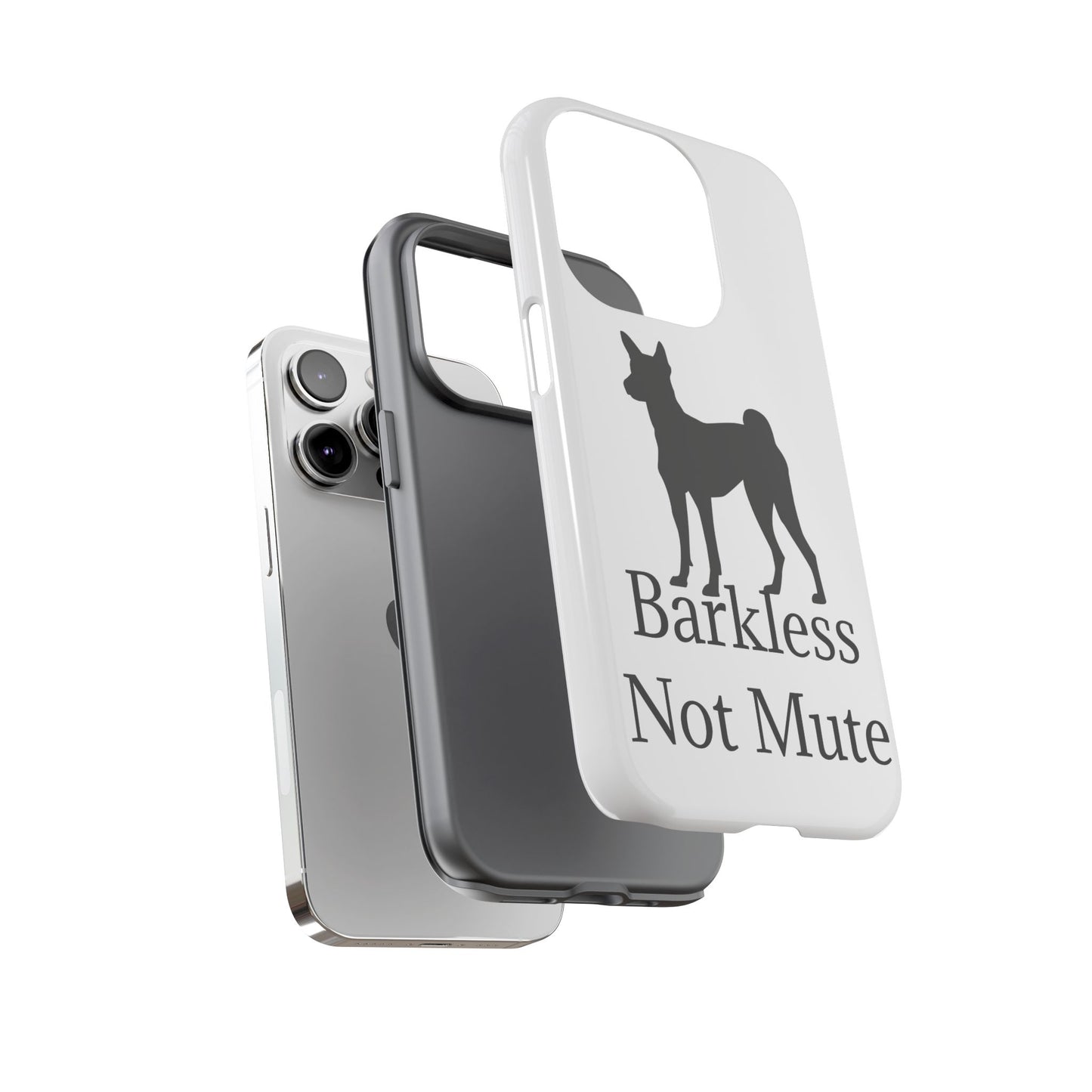 Barkless Not Mute iPhone Case