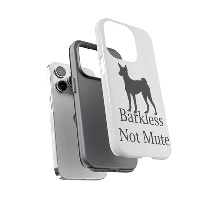 Barkless Not Mute iPhone Case