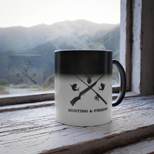 Hunting/Fishing Color Changing Mug