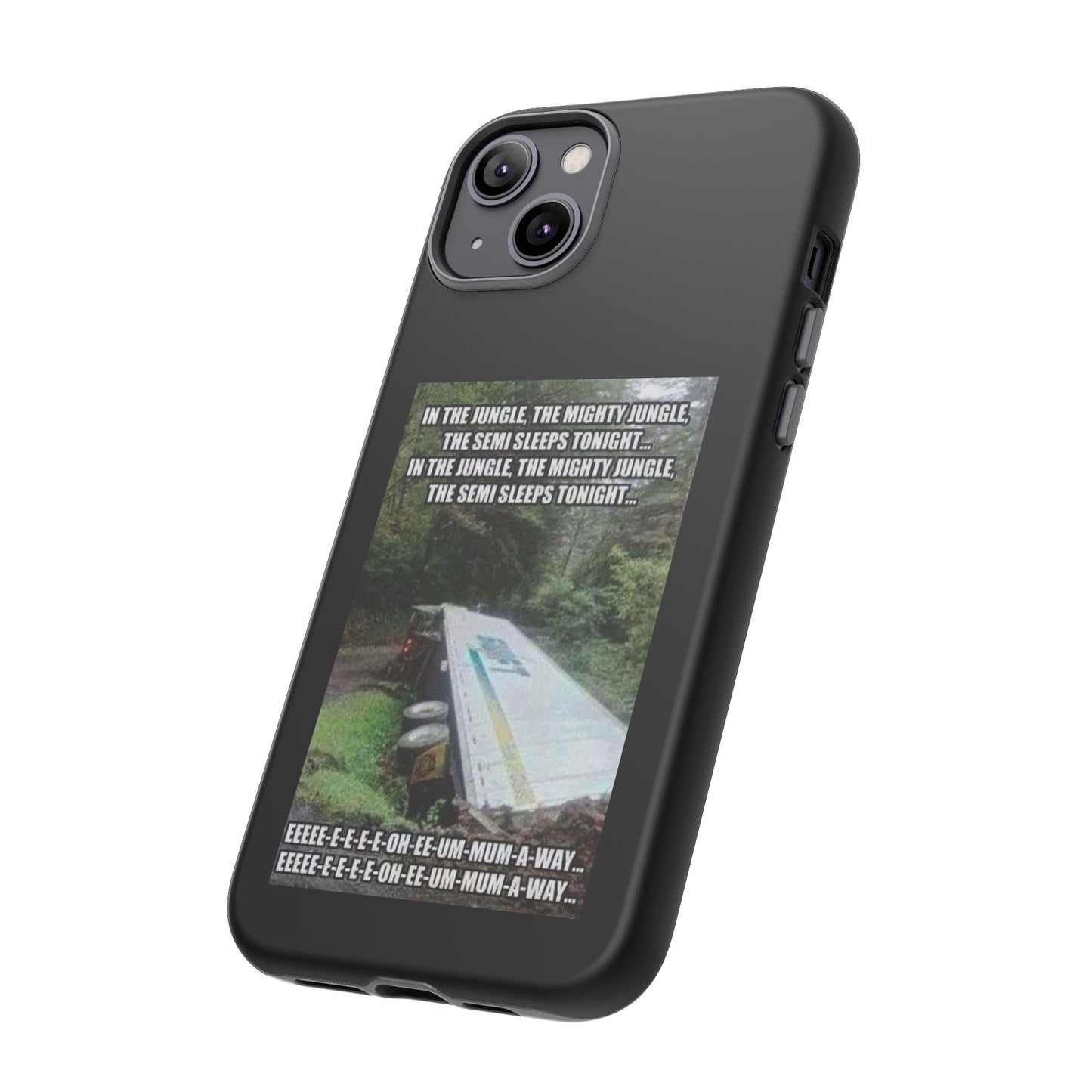 Semi Sleeps iPhone Case