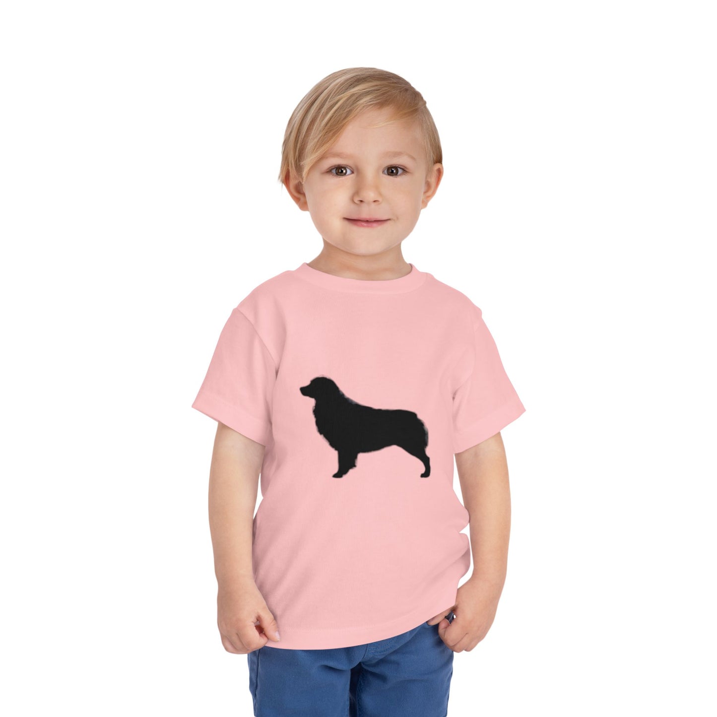 Aussie Silhouette Toddler Unisex Short Sleeve Crewneck Tee