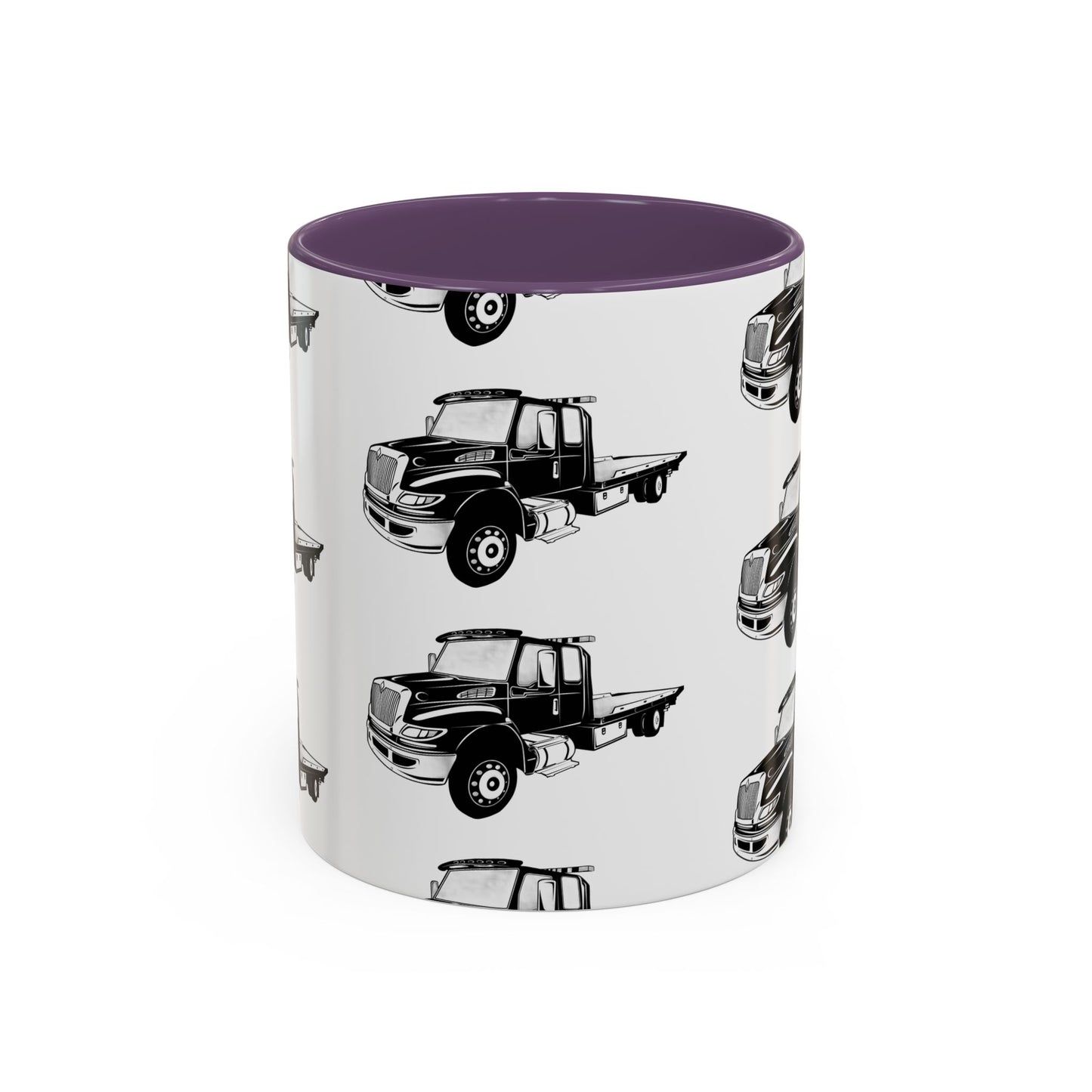 Flatbed Tow Truck 2-Tone Coffee Mug