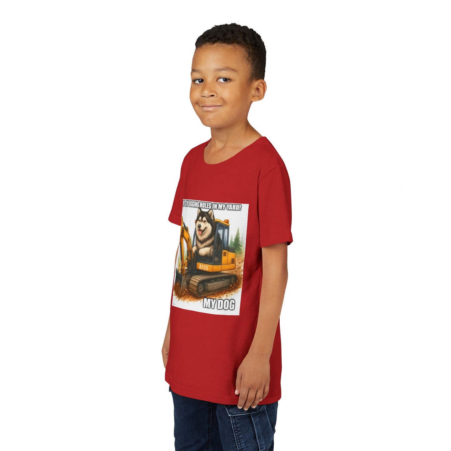 Digmaster Youth Unisex Short Sleeve Crewneck Tee