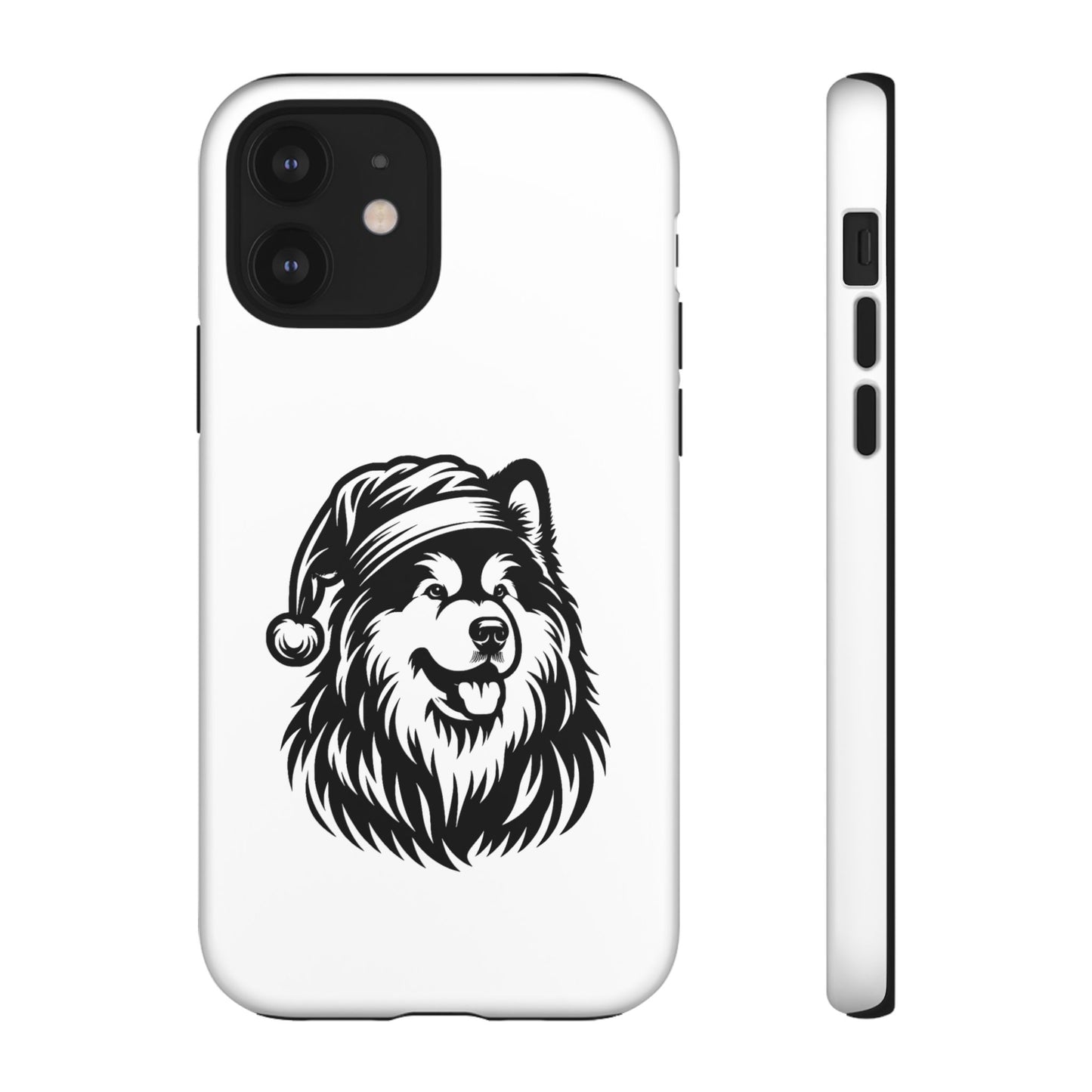 Santa Paws Malamute iPhone Case