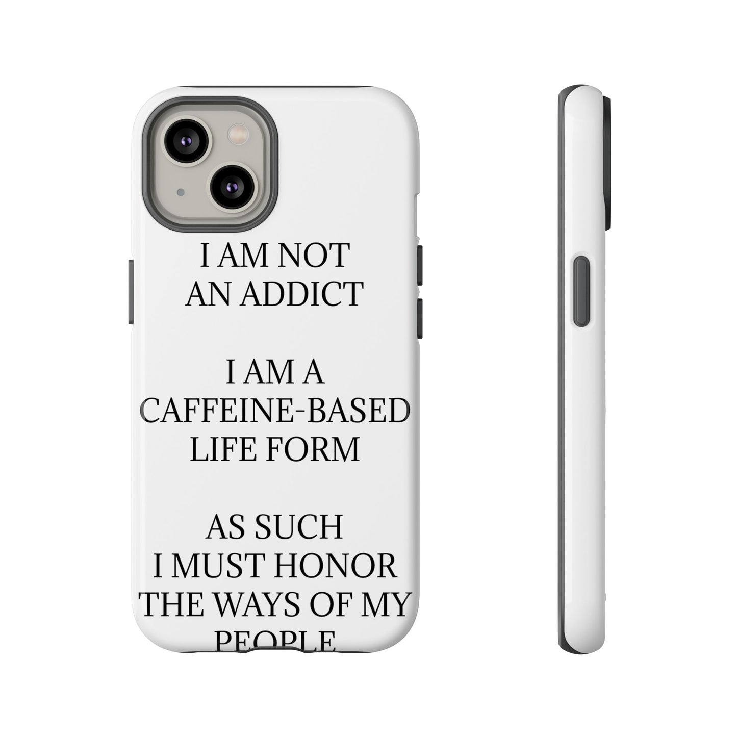 Not An Addict iPhone Case