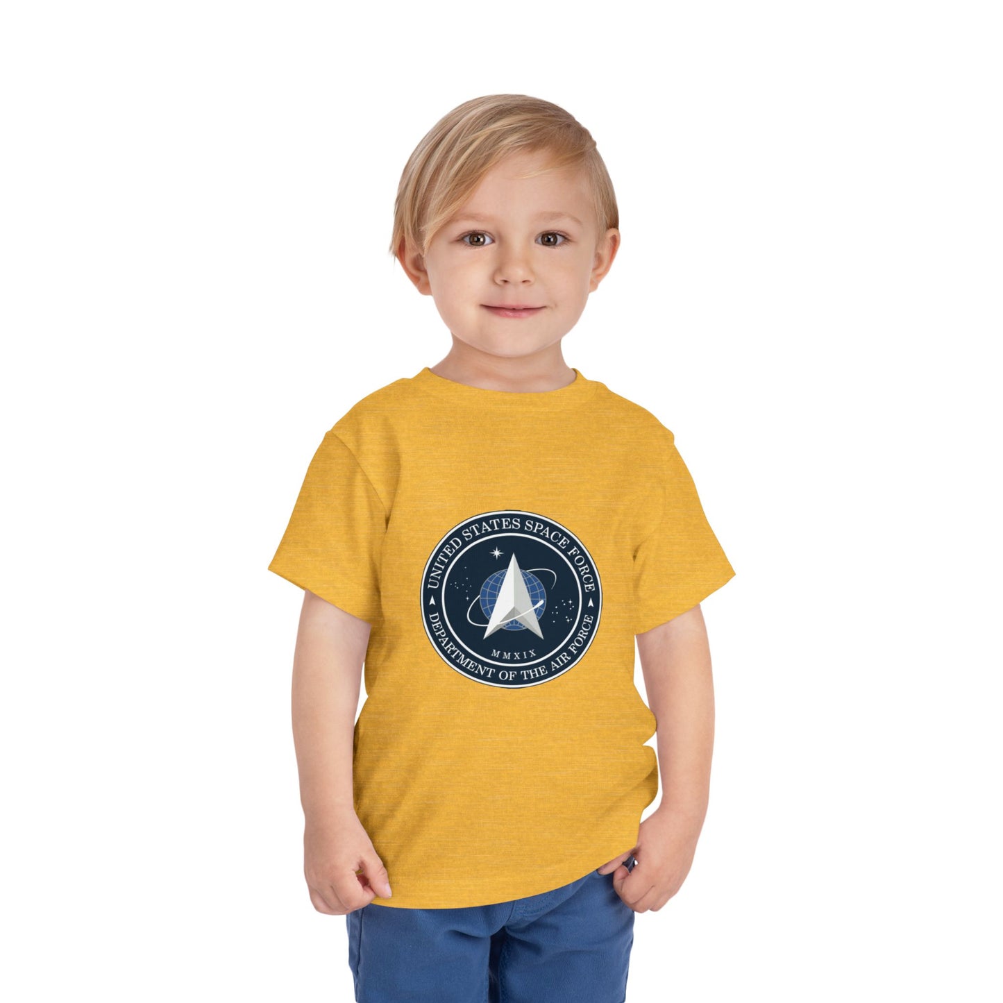 US Space Force Toddler Unisex Short Sleeve Crewneck Tee