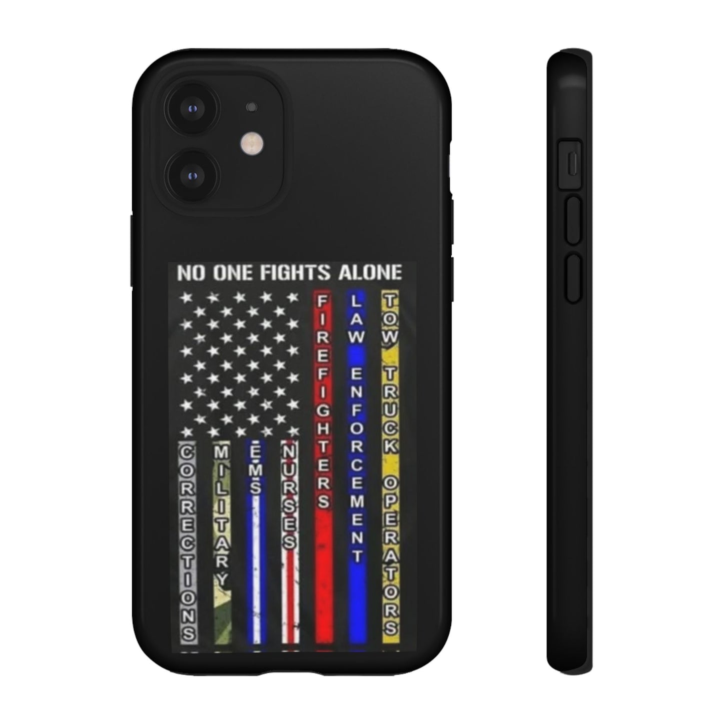 No One Fights Alone iPhone Case