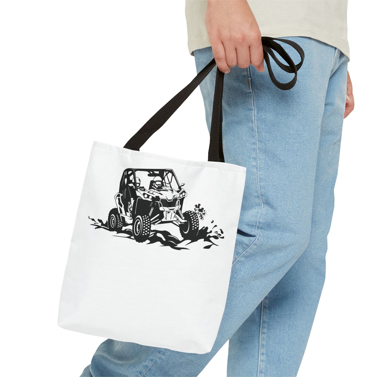 Slingin' Mud Side By Side Tote Bag