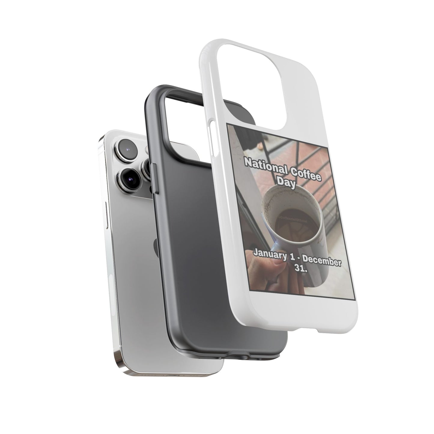National Coffee Day iPhone Case