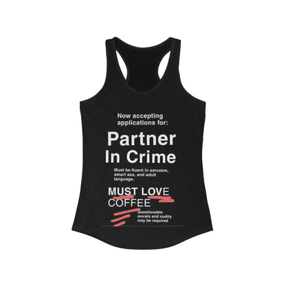 Partner In Crime Women's Racerback Tank