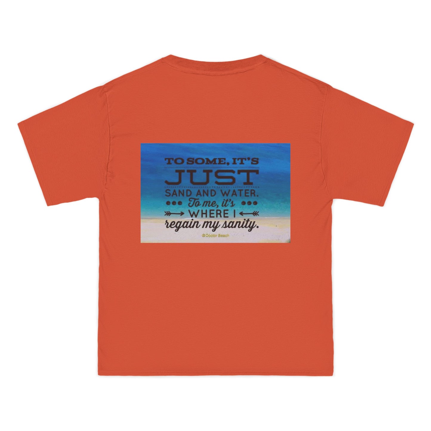 Dr, Beach Men's Short-Sleeve Crewneck Tee