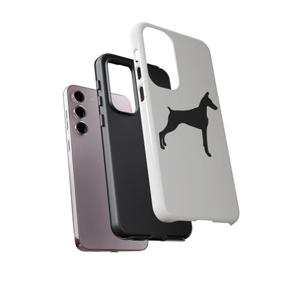 Doberman Silhouette Samsung Case