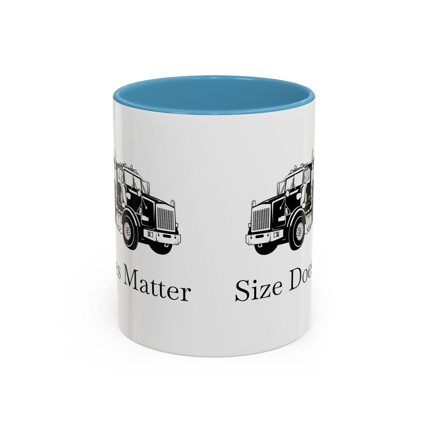 Size Does Matter 2-Tone Coffee Mug