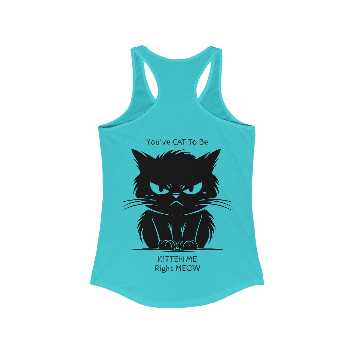 Kitten Me Women's Racerback Tank