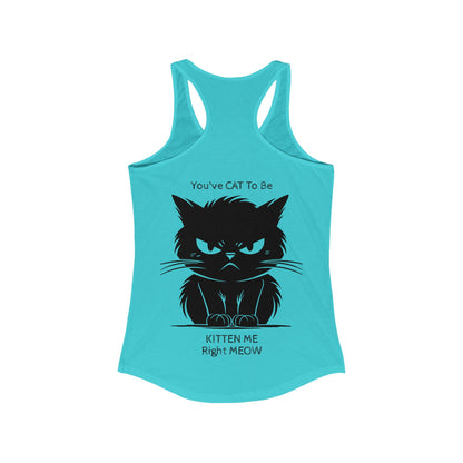 Kitten Me Women's Racerback Tank