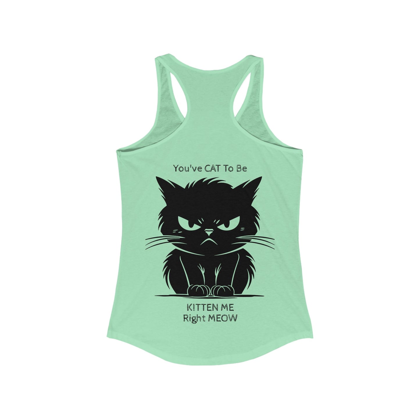 Kitten Me Women's Racerback Tank