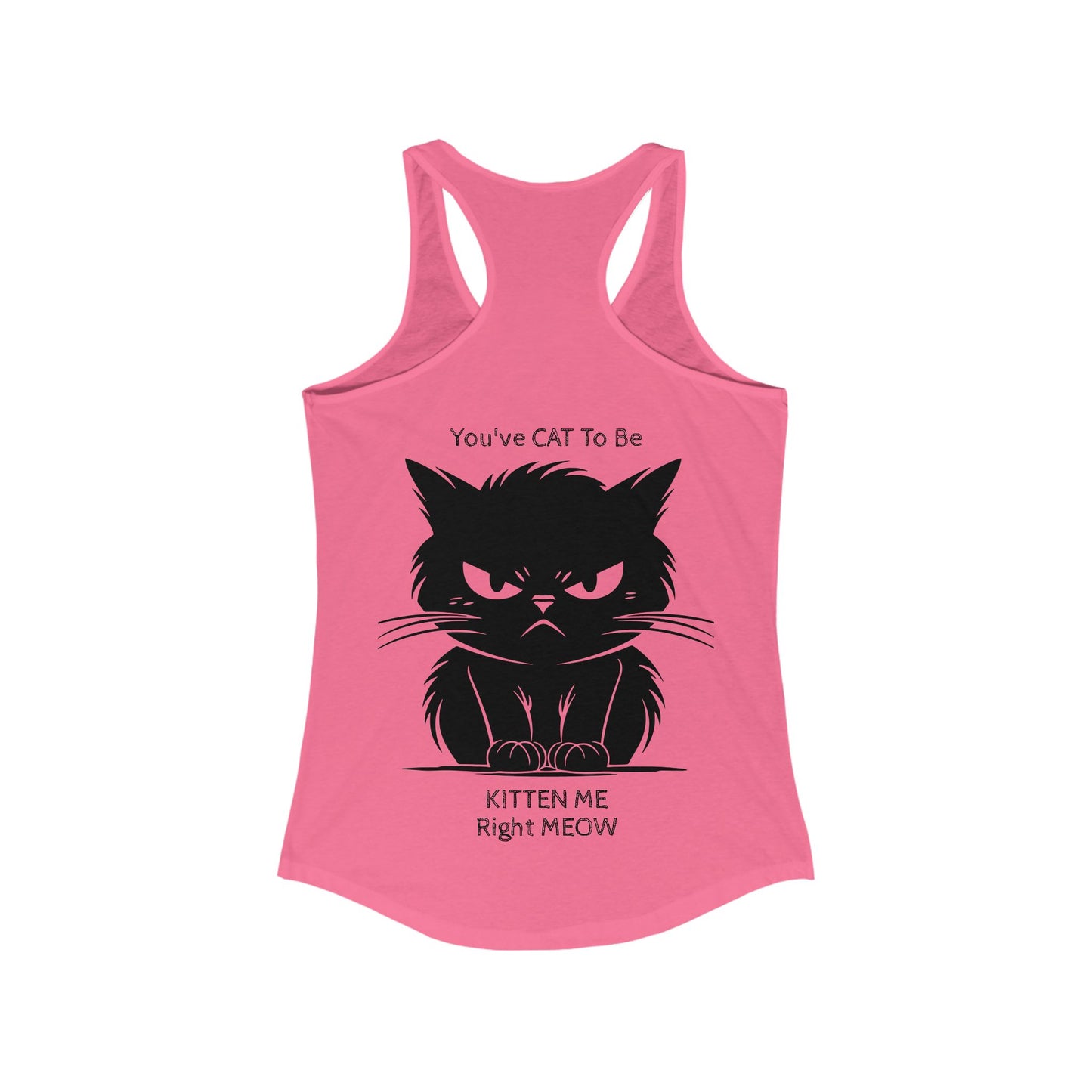 Kitten Me Women's Racerback Tank