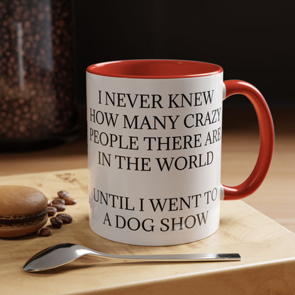 Never Knew 2-Tone Coffee Mug