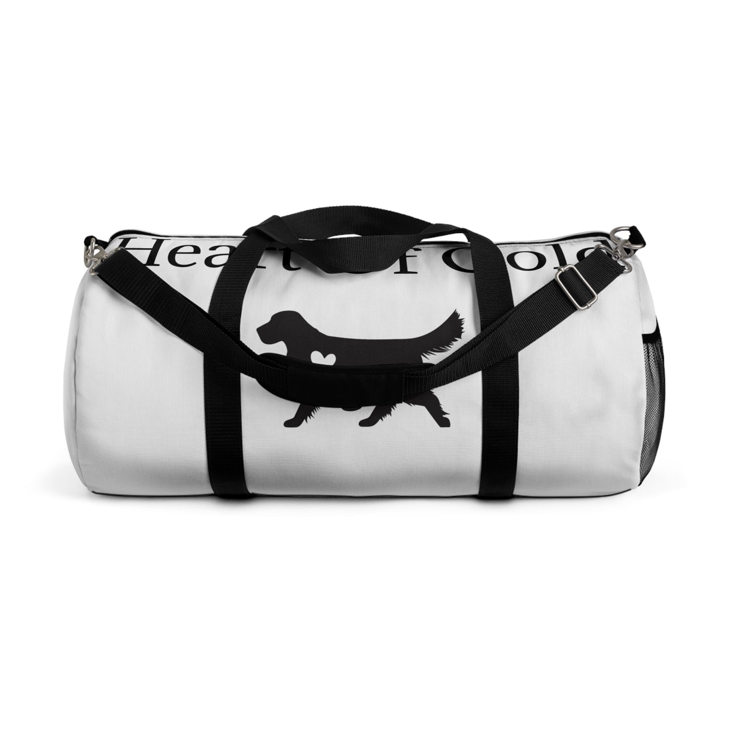 Heart Of Gold Duffel Bag