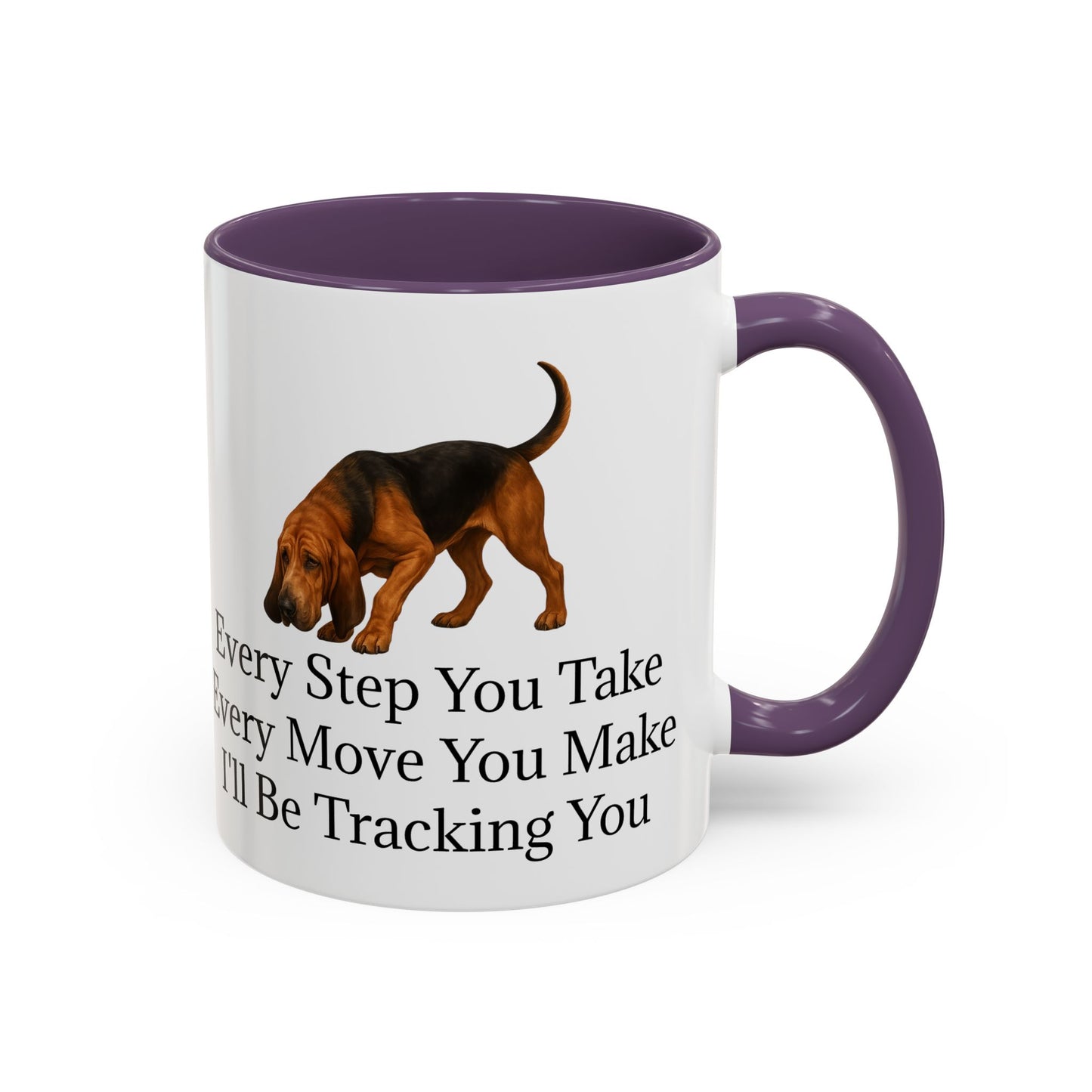 Tracking You 2-Tone Coffee Mug