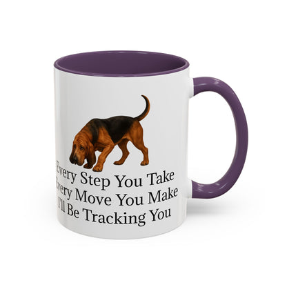 Tracking You 2-Tone Coffee Mug