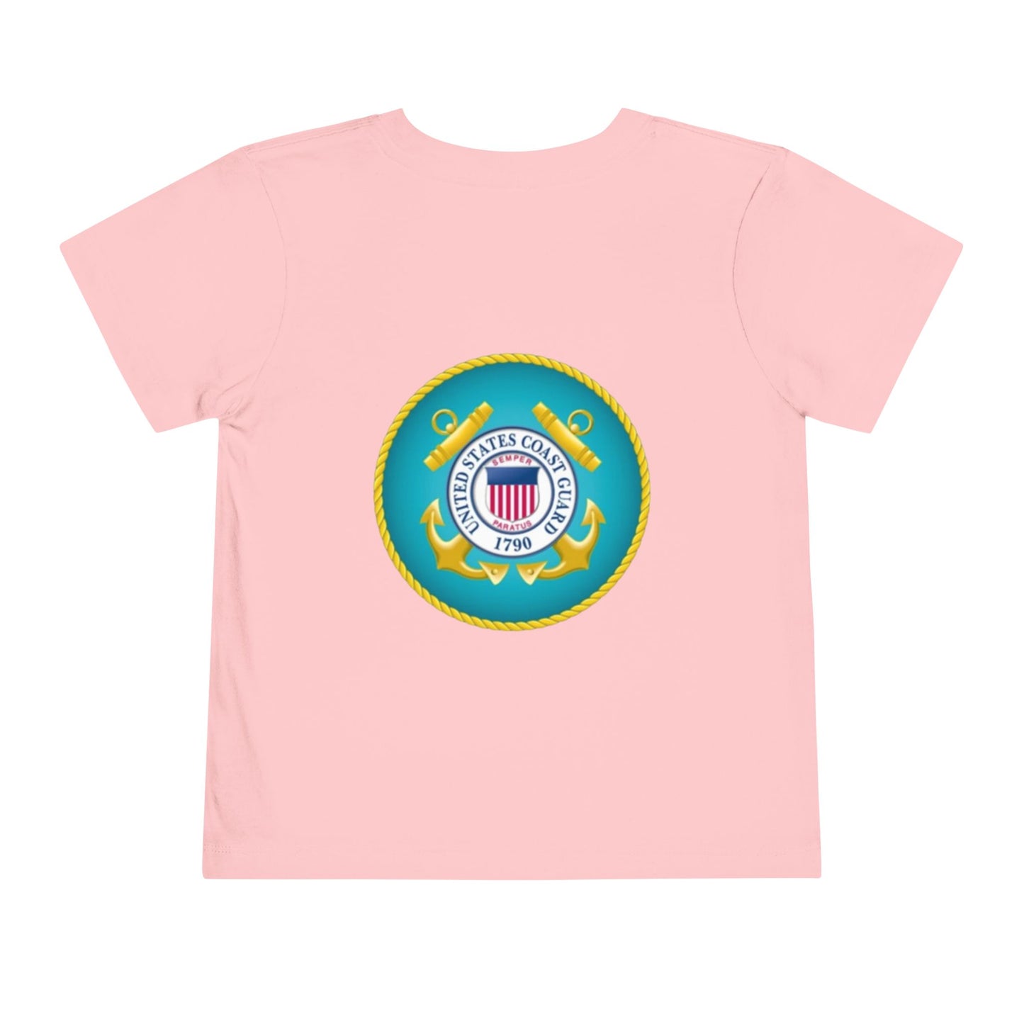 US Coast Guard Toddler Unisex Short Sleeve Crewneck Tee