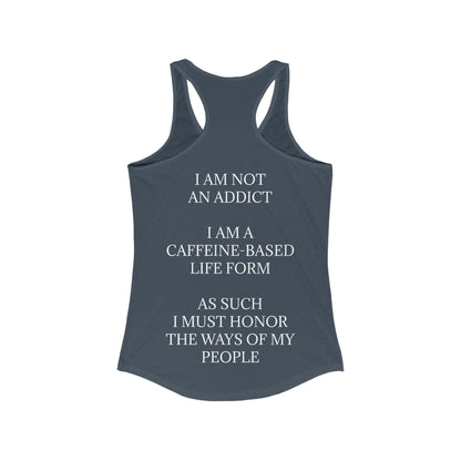 Not An Addict Women's Racerback Tank