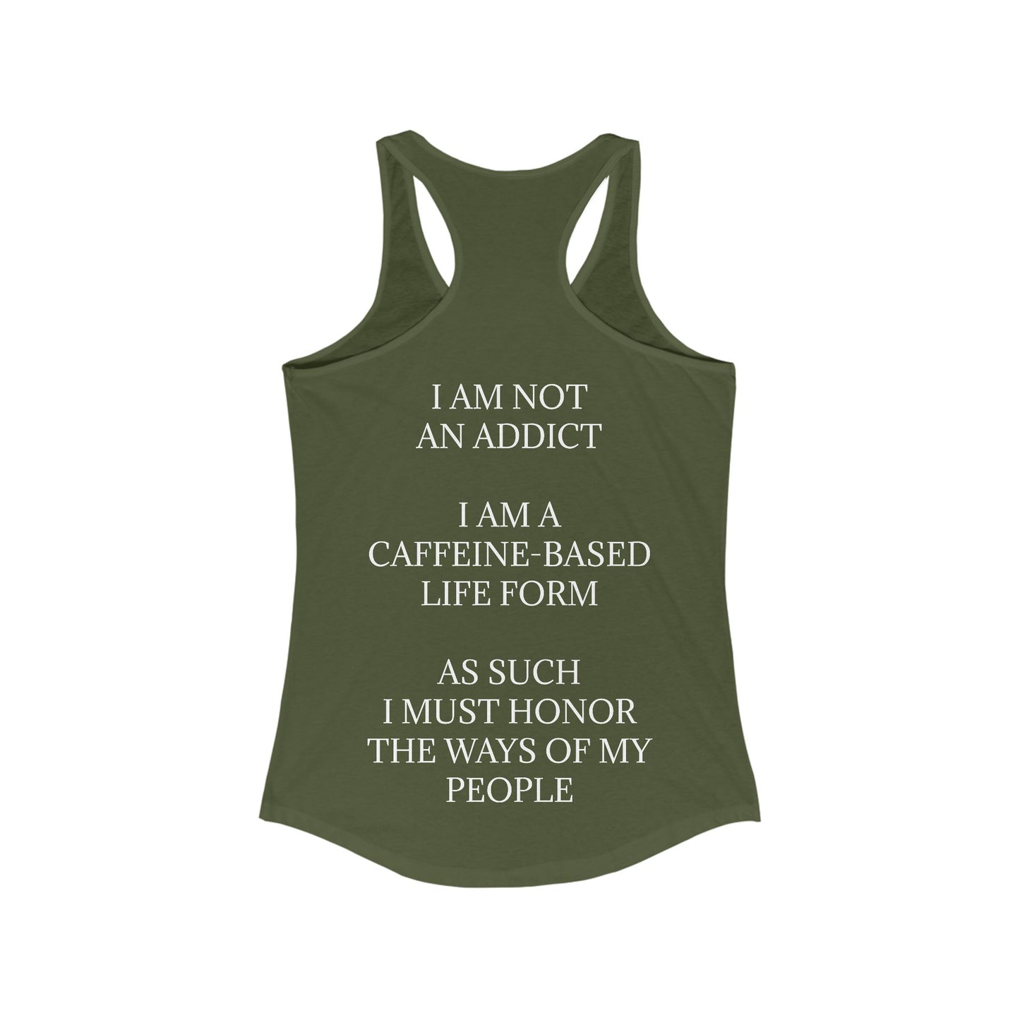 Not An Addict Women's Racerback Tank