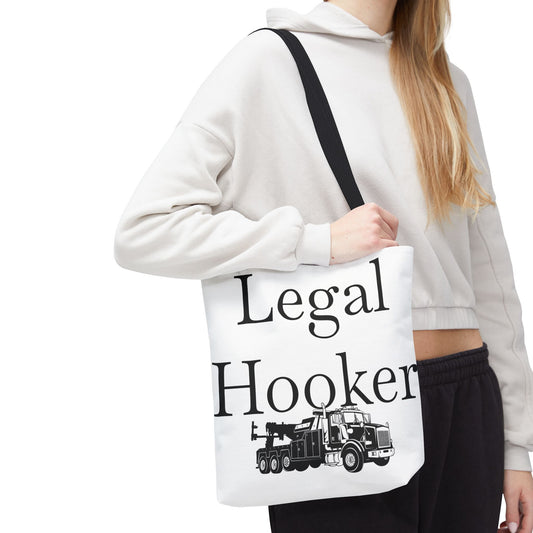 Legal H**ker Heavy Tow Truck Tote Bag