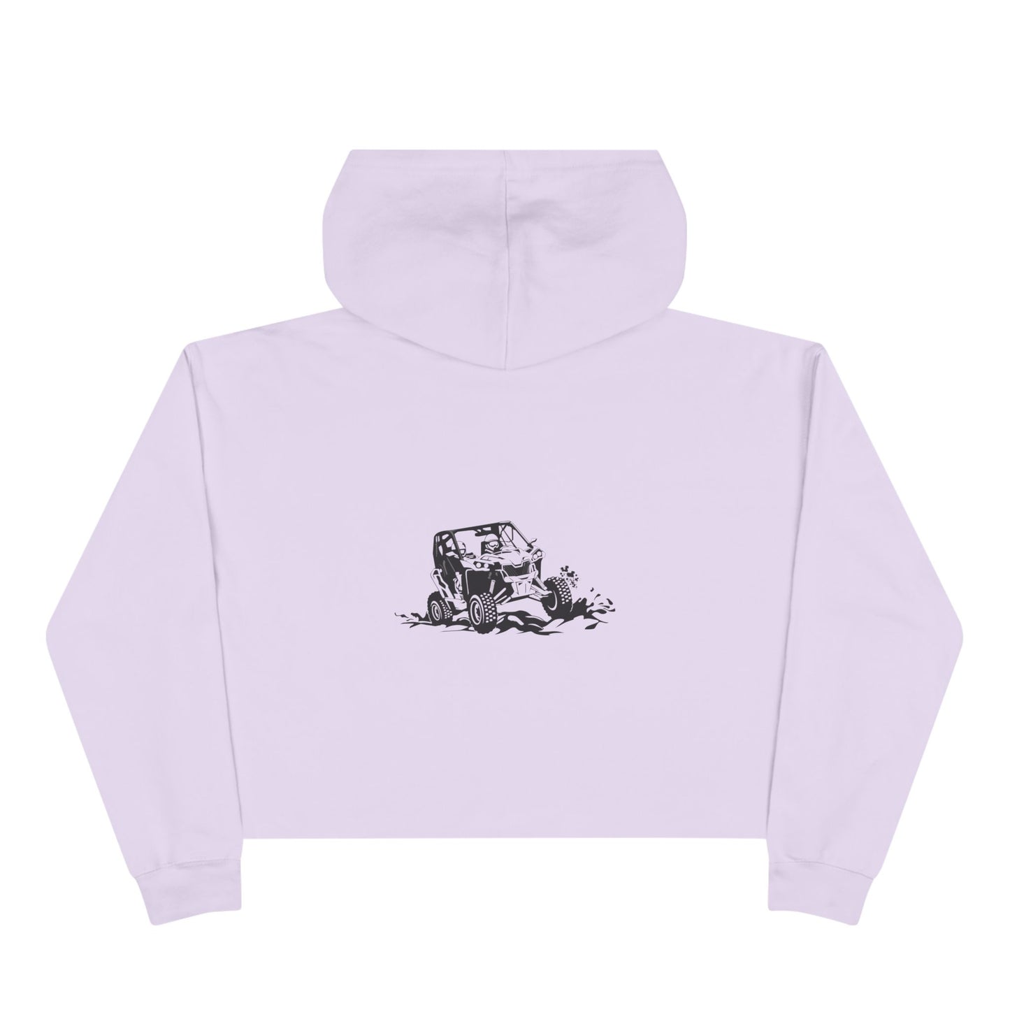 Slingin' Mud Side By Side Women's Crop Hoodie