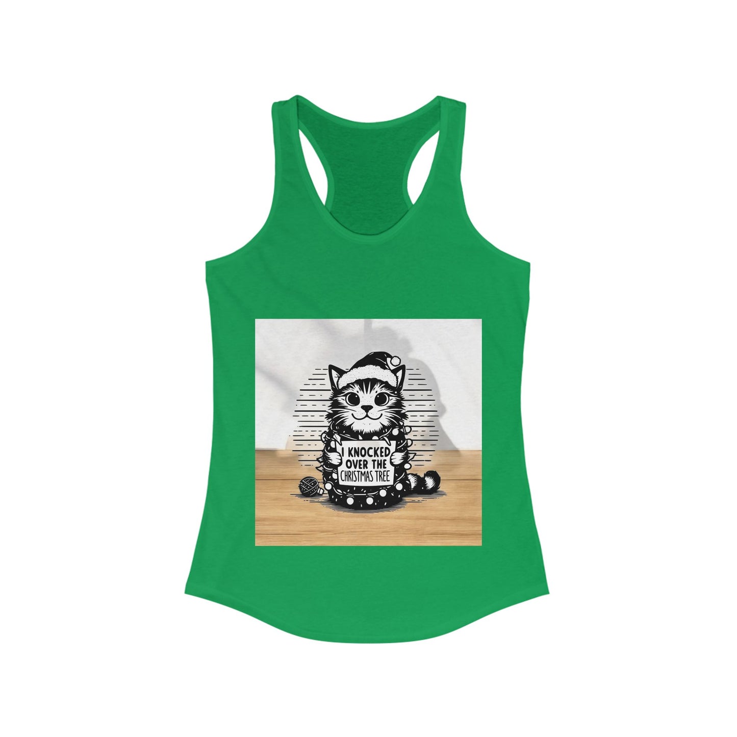 Naughty Cat Women's Racerback Tank