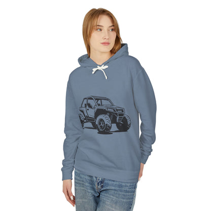 Off The Beaten Path Side By Side Unisex Lightweight Hoodie