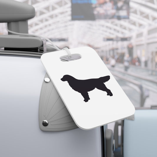 Golden Silhouette Luggage Tag