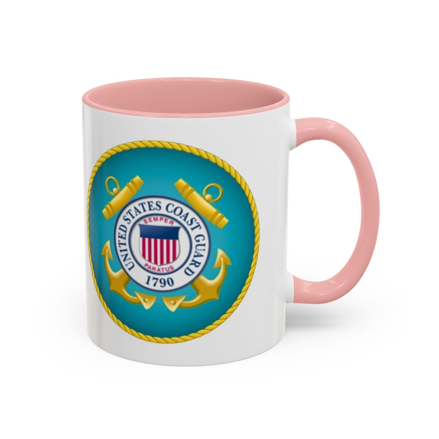 US Coast Guard 2-Tone Coffee Mug