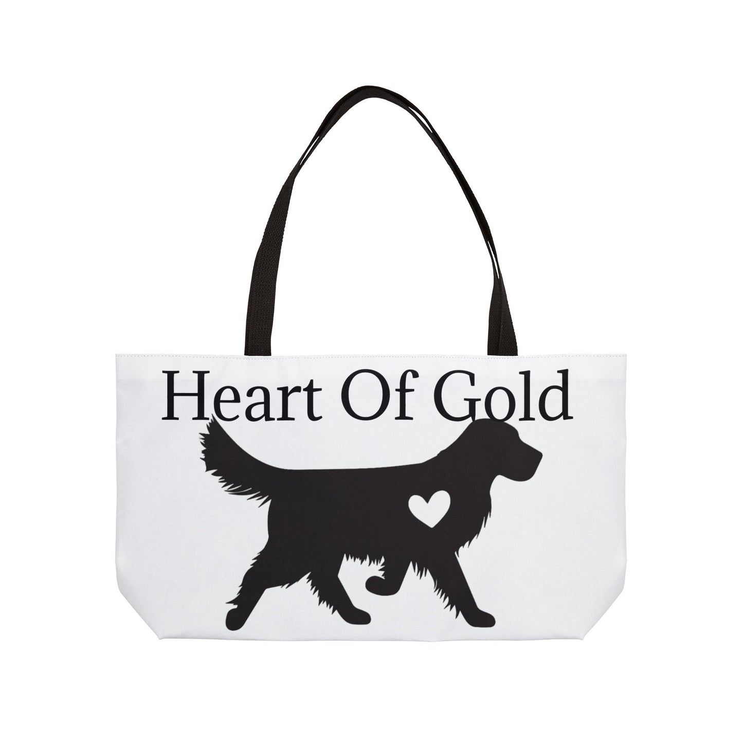 Heart Of Gold Weekender Tote Bag