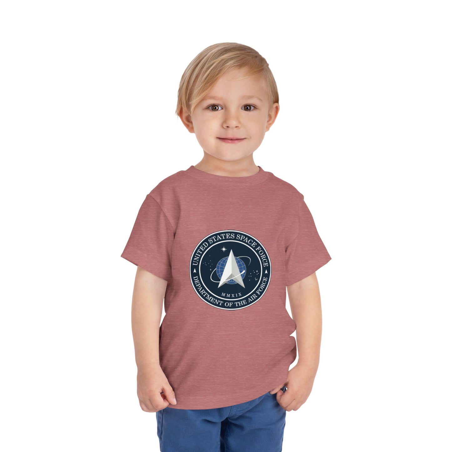US Space Force Toddler Unisex Short Sleeve Crewneck Tee