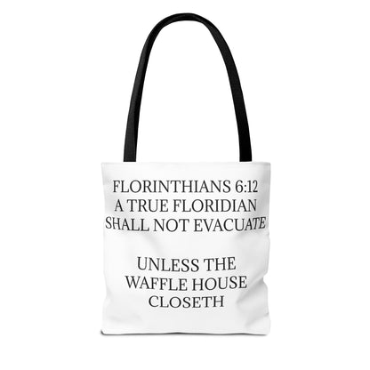 Florinthians 6:12 Tote Bag