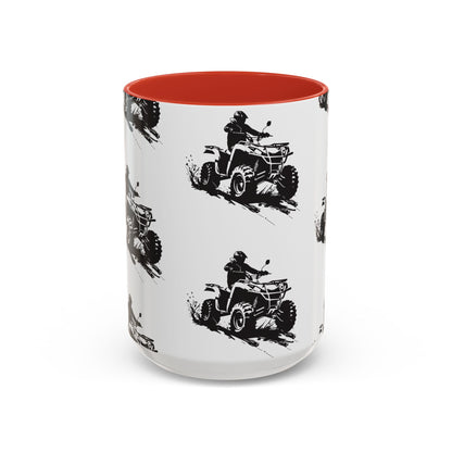Slingin' Mud Quad 2-Tone Coffee Mug