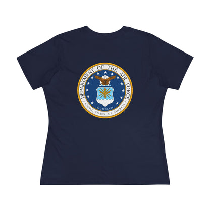 US Air Force Women's Short Sleeve Crewneck Tee
