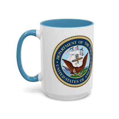 US Navy 2-Tone Coffee Mug