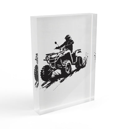 Slingin' Mud Quad Acrylic Photo Block