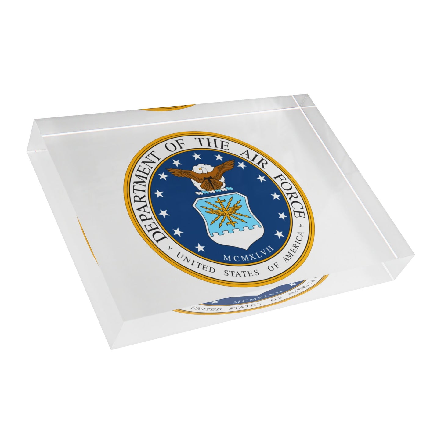 US Air Force Acrylic Photo Block
