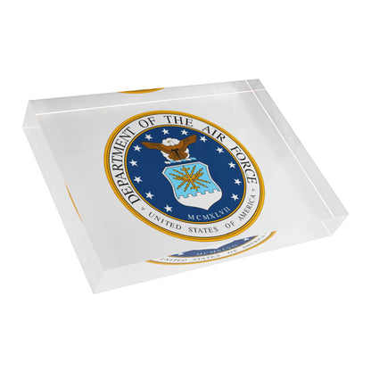 US Air Force Acrylic Photo Block